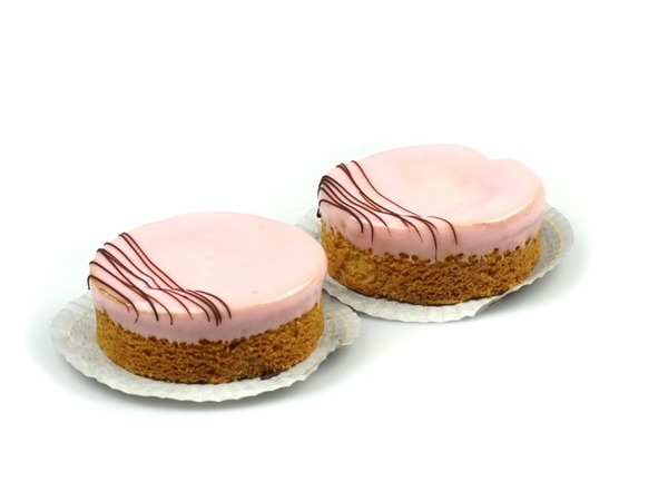 Roze koek