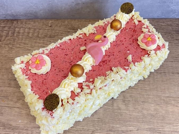 Flamingo wolken schnitte