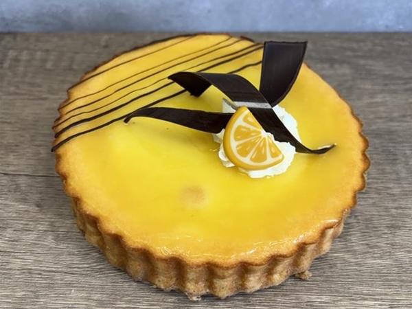 Lemon cheesecake taartje